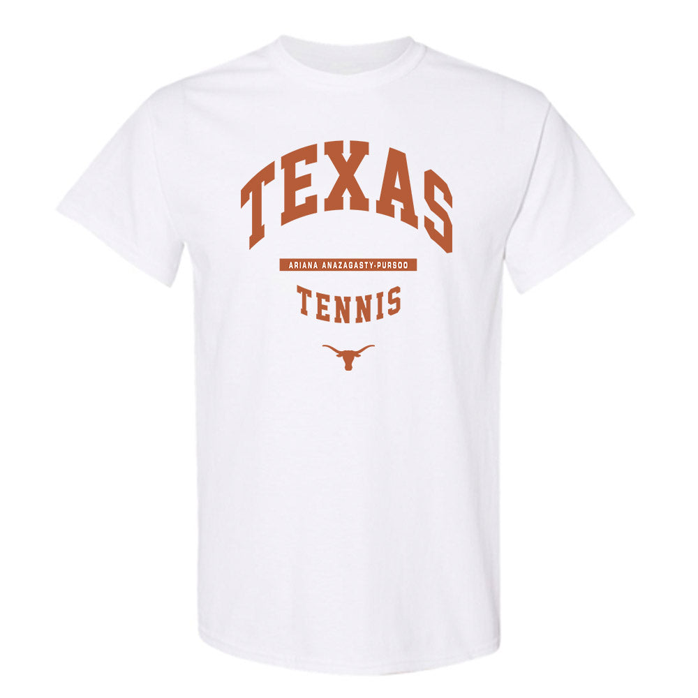 Texas - NCAA Women's Tennis : Ariana Anazagasty-Pursoo - Classic Fashion Shersey T-Shirt-0
