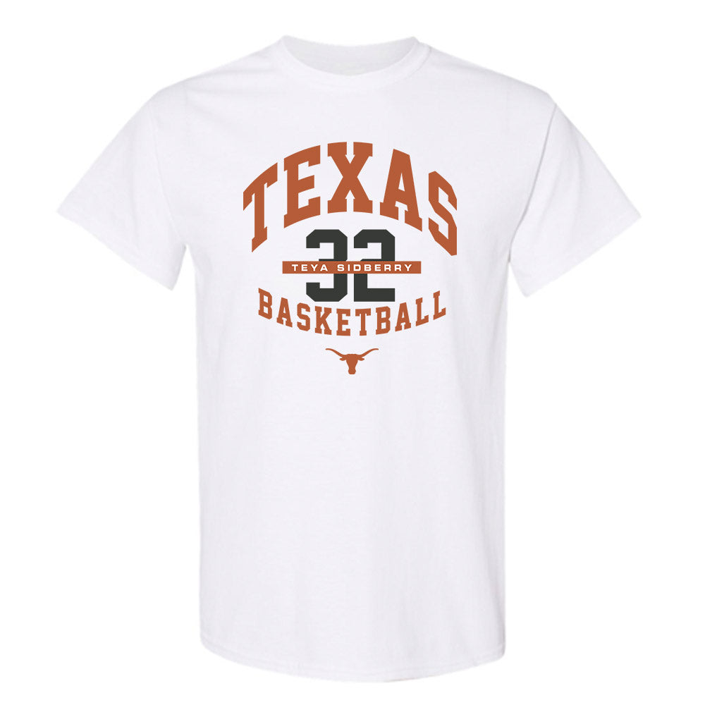 Texas - NCAA Women's Basketball : Teya Sidberry - Classic Fashion Shersey T-Shirt-0