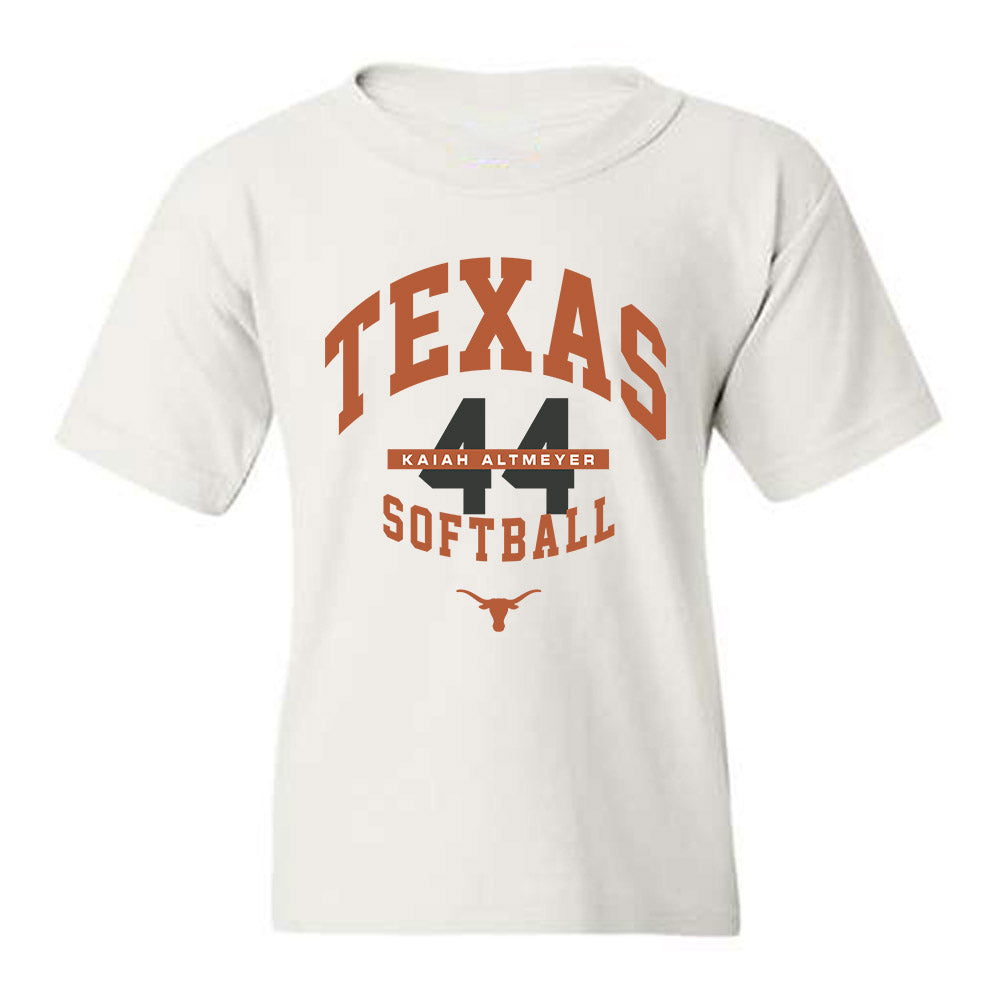 Texas - NCAA Softball : Kaiah Altmeyer - Classic Fashion Shersey Youth T-Shirt-0