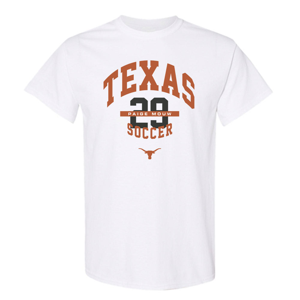 Texas - NCAA Women's Soccer : Paige Mouw - Classic Fashion Shersey T-Shirt-0