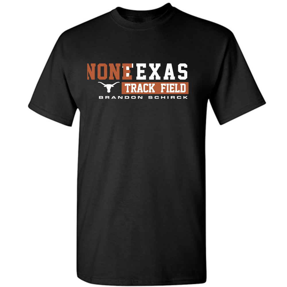 Texas - NCAA Men's Track & Field : Brandon Schirck - Classic Fashion Shersey T-Shirt-0
