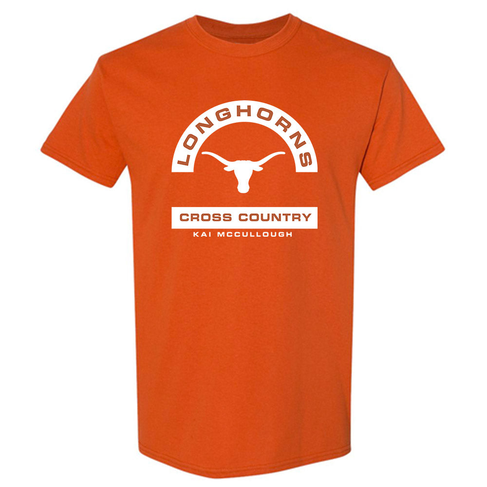 Texas - NCAA Men's Cross Country : Kai McCullough - Classic Fashion Shersey T-Shirt-0