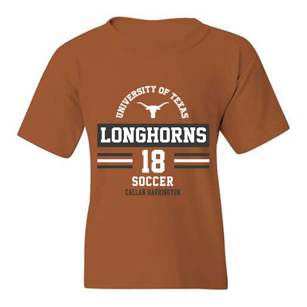Texas - NCAA Women's Soccer : Callan Harrington - Classic Fashion Shersey Youth T-Shirt-0