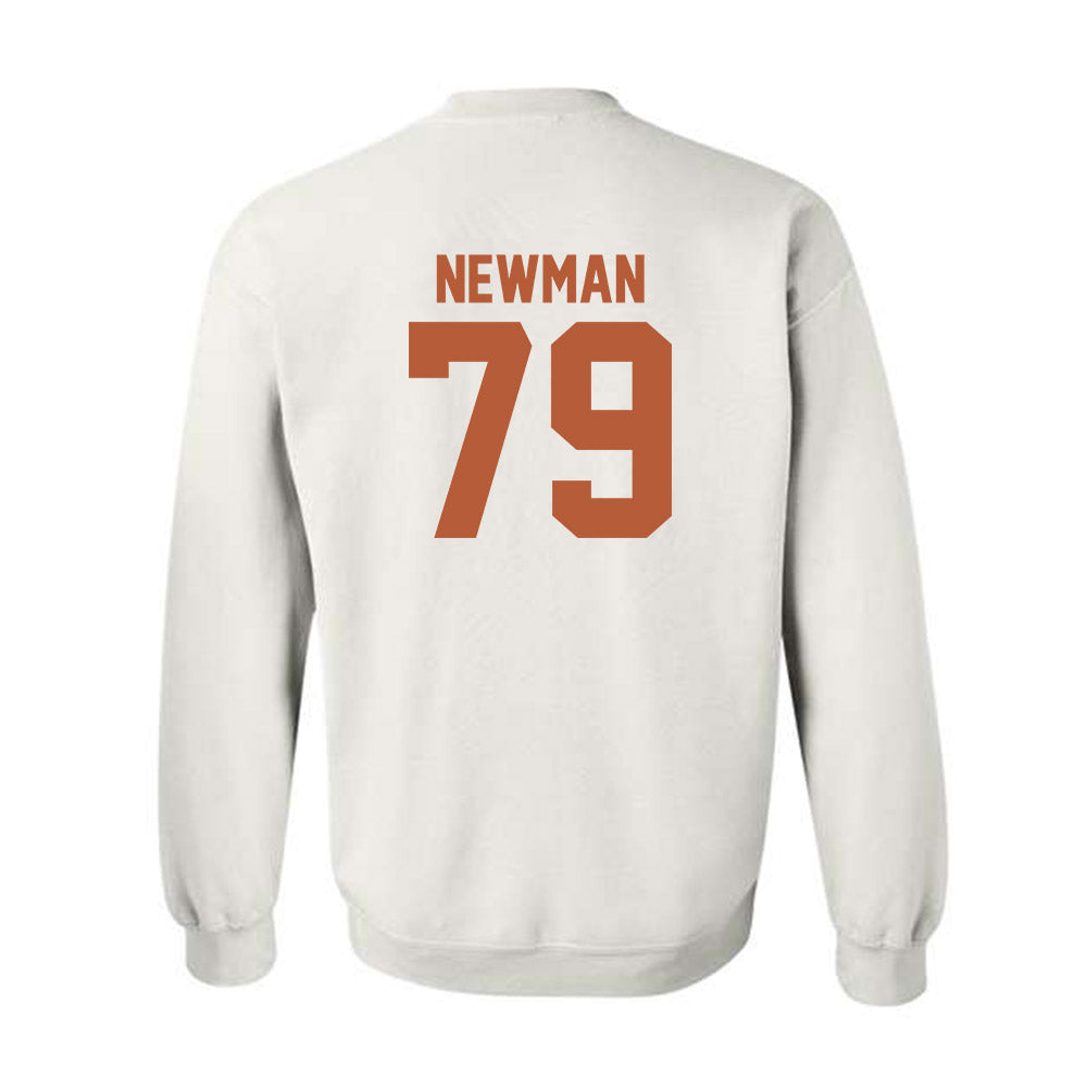 Texas - NCAA Football : Jonte Newman - Classic Shersey Crewneck Sweatshirt-1