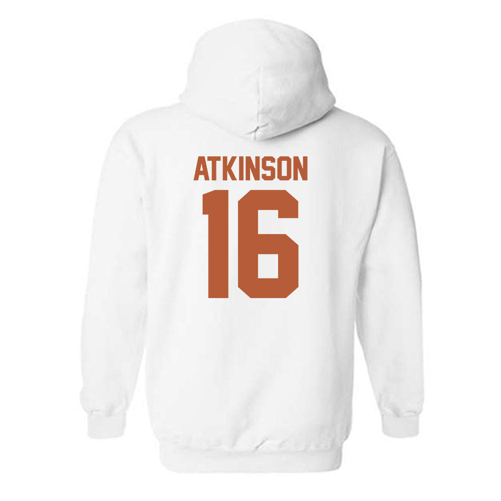 Texas - NCAA Football : Tyler Atkinson - Classic Shersey Hooded Sweatshirt-1