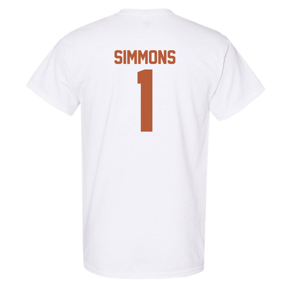 Texas - NCAA Football : Colin Simmons - Classic Shersey T-Shirt-1