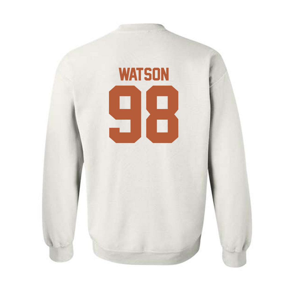 Texas - NCAA Football : Maraad Watson - Classic Shersey Crewneck Sweatshirt-1