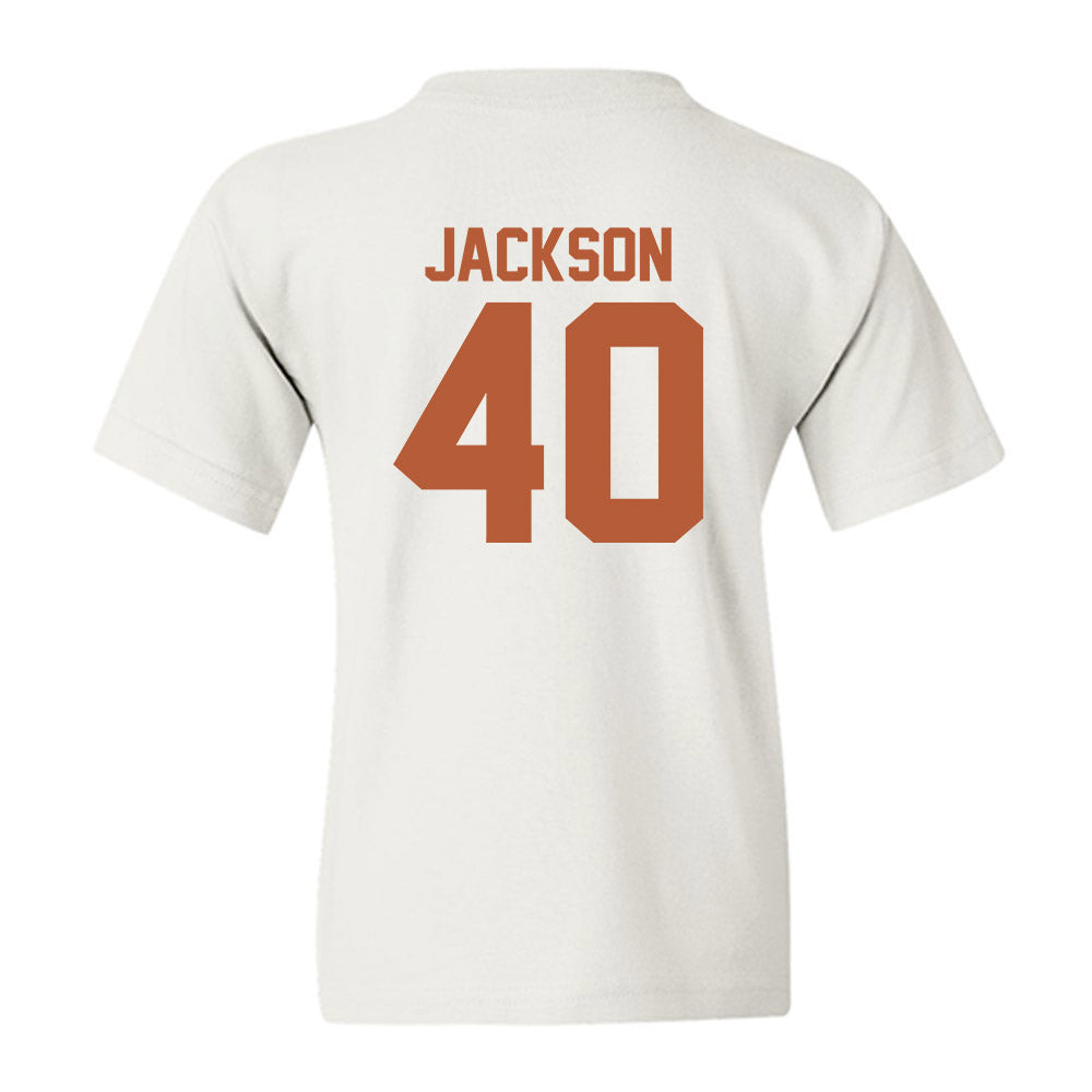 Texas - NCAA Football : Lance Jackson - Classic Shersey Youth T-Shirt-1