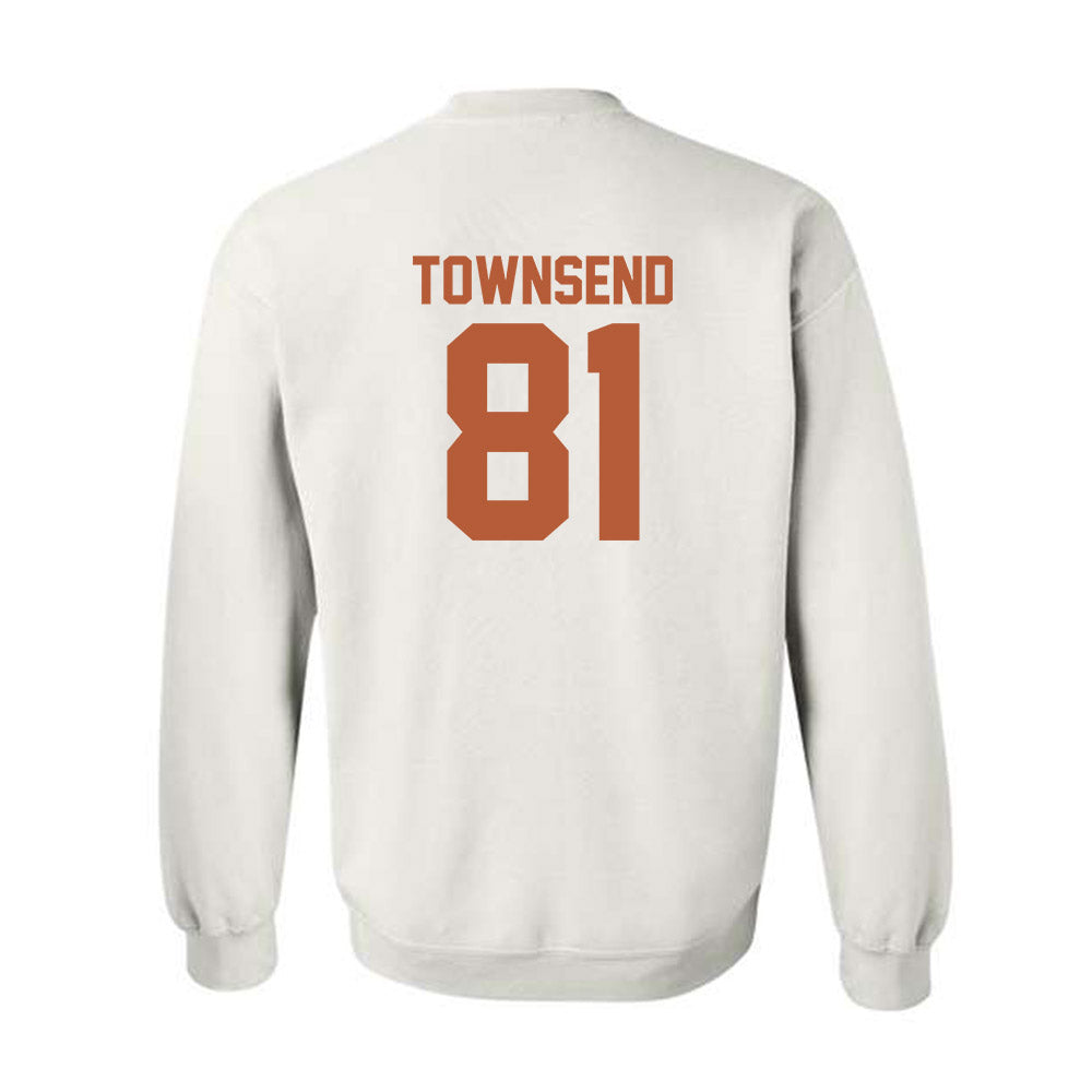Texas - NCAA Football : Nick Townsend - Classic Shersey Crewneck Sweatshirt-1