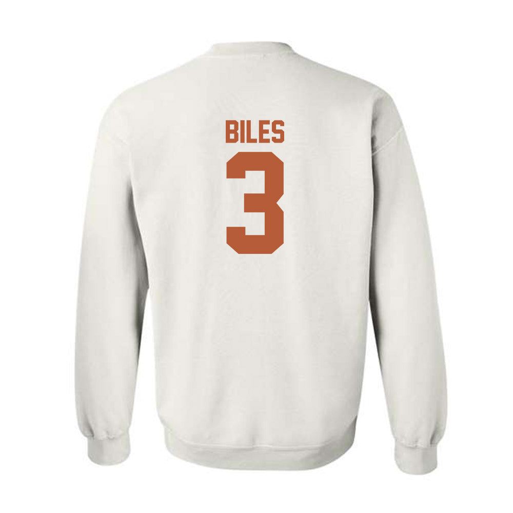 Texas - NCAA Football : Rasheem Biles - Classic Shersey Crewneck Sweatshirt-1