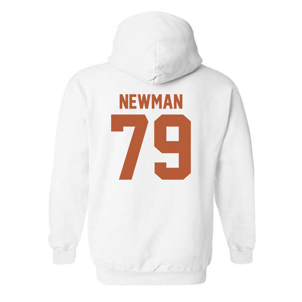 Texas - NCAA Football : Jonte Newman - Classic Shersey Hooded Sweatshirt-1