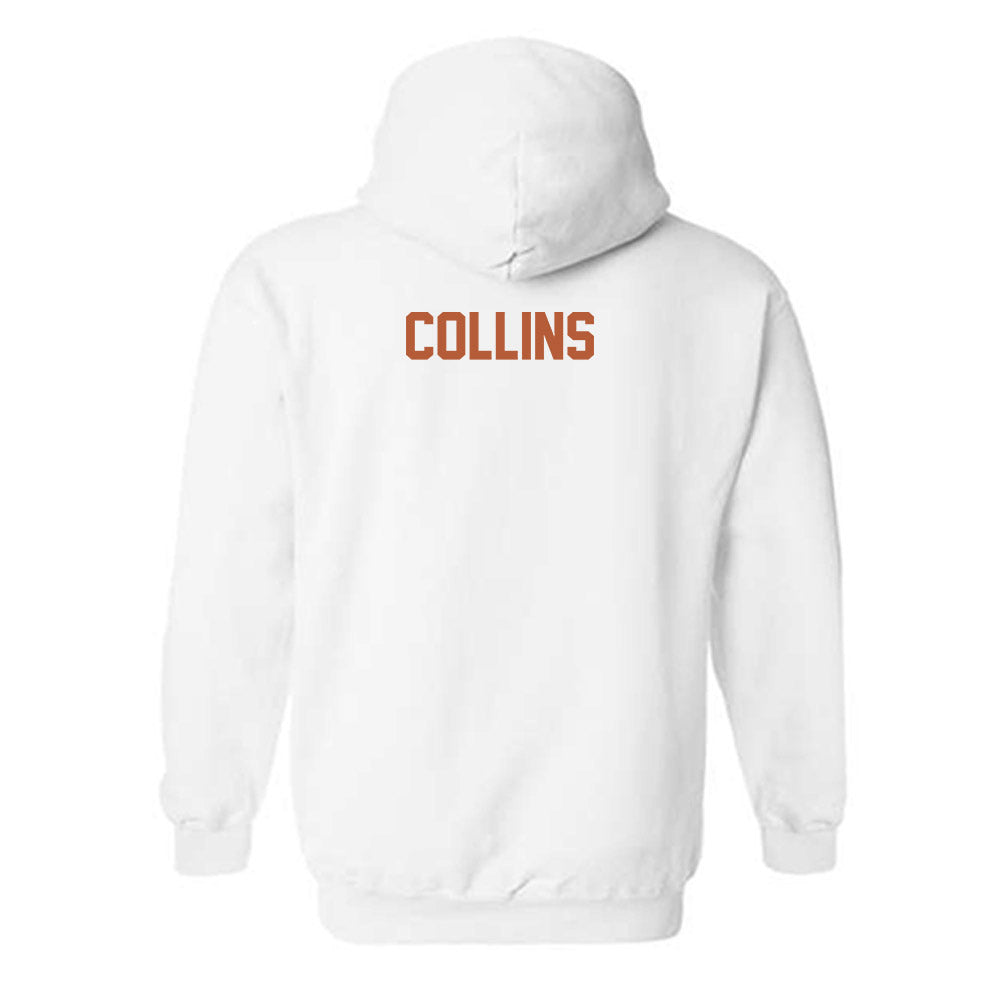 Texas - NCAA Women's Track & Field : Mackenzie Collins - Classic Shersey Hooded Sweatshirt-1