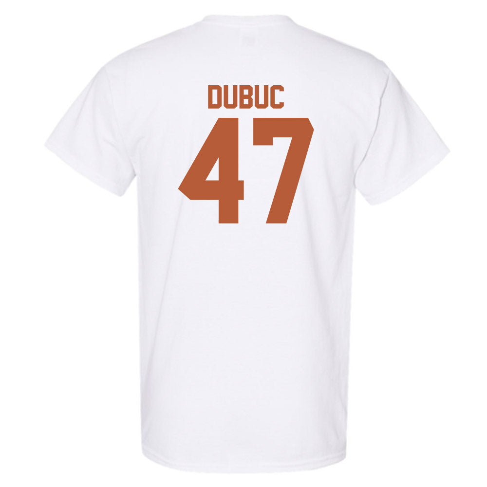 Texas - NCAA Football : Trey Dubuc - Classic Shersey T-Shirt-1