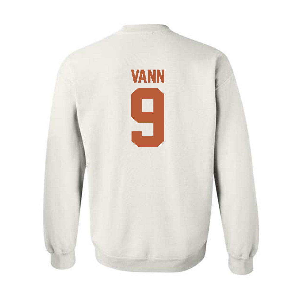 Texas - NCAA Women's Basketball : Zya Vann - Classic Shersey Crewneck Sweatshirt-1