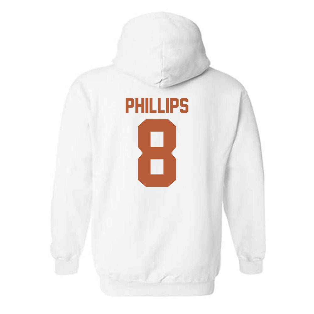 Texas - NCAA Football : Kade Phillips - Classic Shersey Hooded Sweatshirt-1