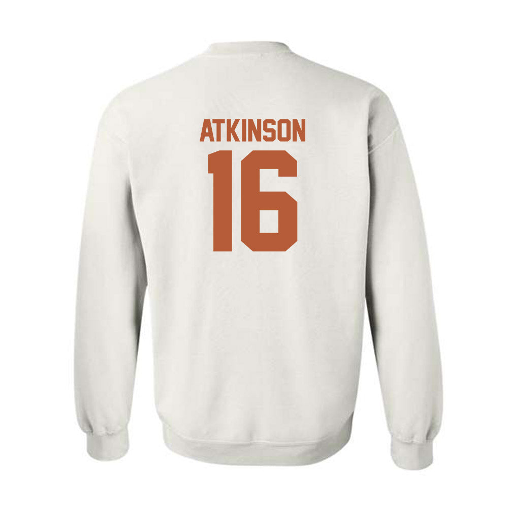 Texas - NCAA Football : Tyler Atkinson - Classic Shersey Crewneck Sweatshirt-1