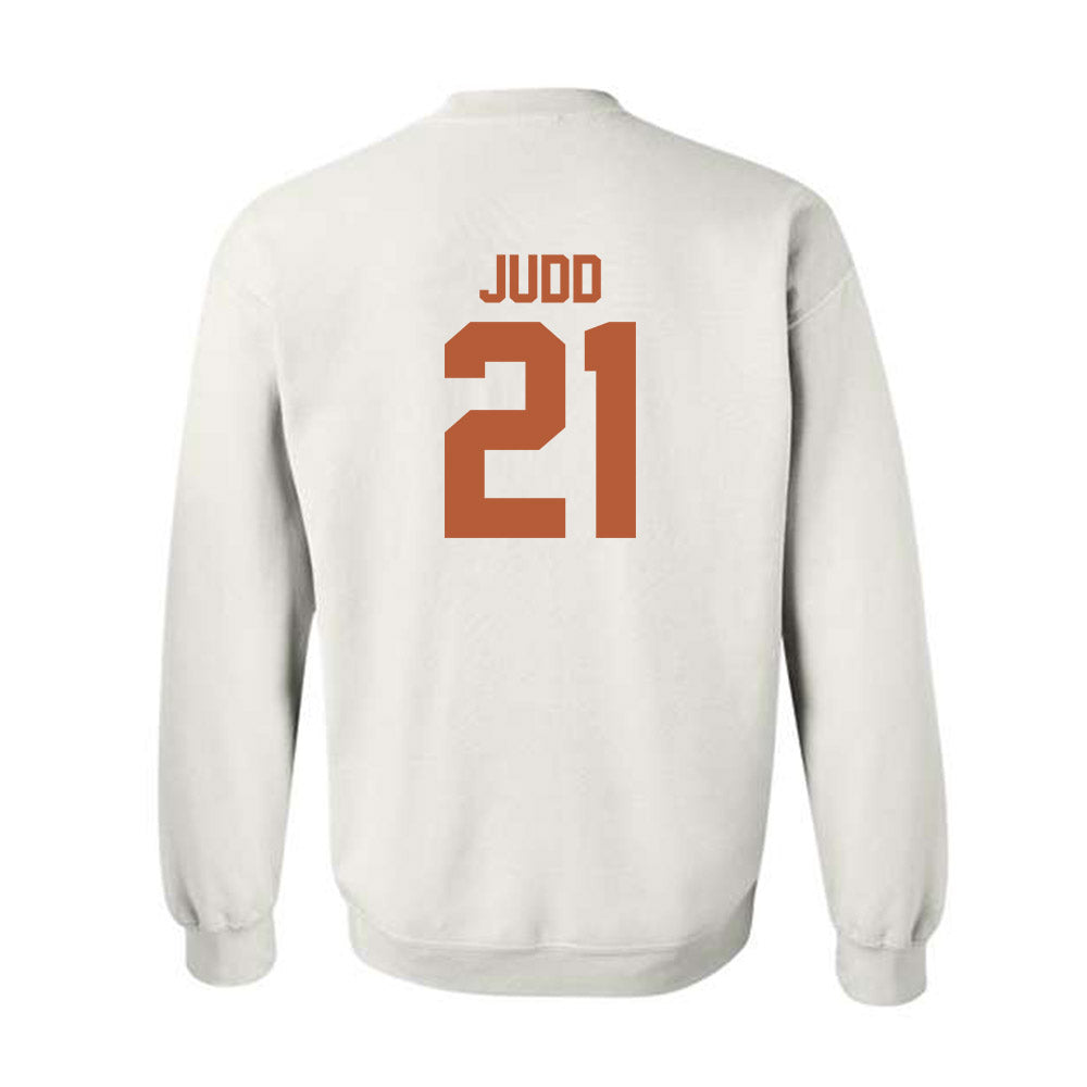 Texas - NCAA Women's Basketball : Ashton Judd - Classic Shersey Crewneck Sweatshirt-1