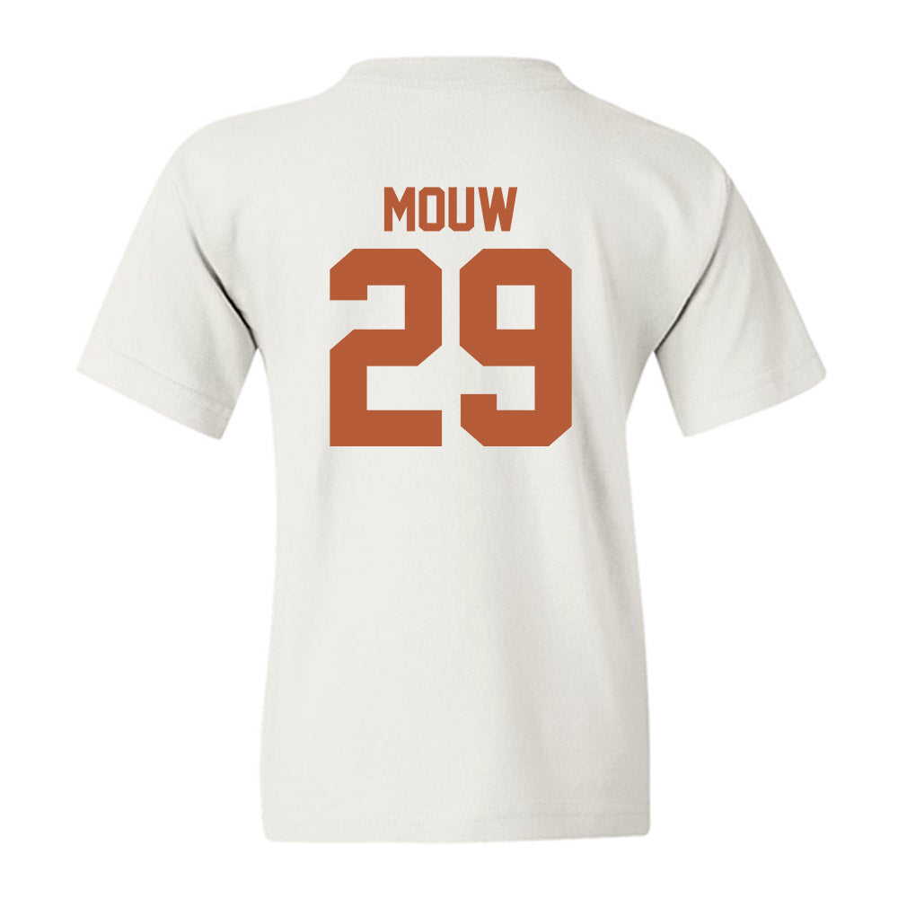 Texas - NCAA Women's Soccer : Paige Mouw - Classic Shersey Youth T-Shirt-1