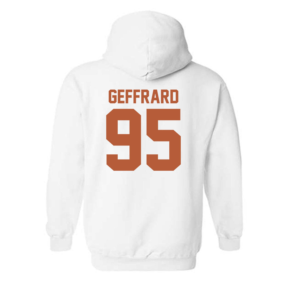 Texas - NCAA Football : Ian Geffrard - Classic Shersey Hooded Sweatshirt-1