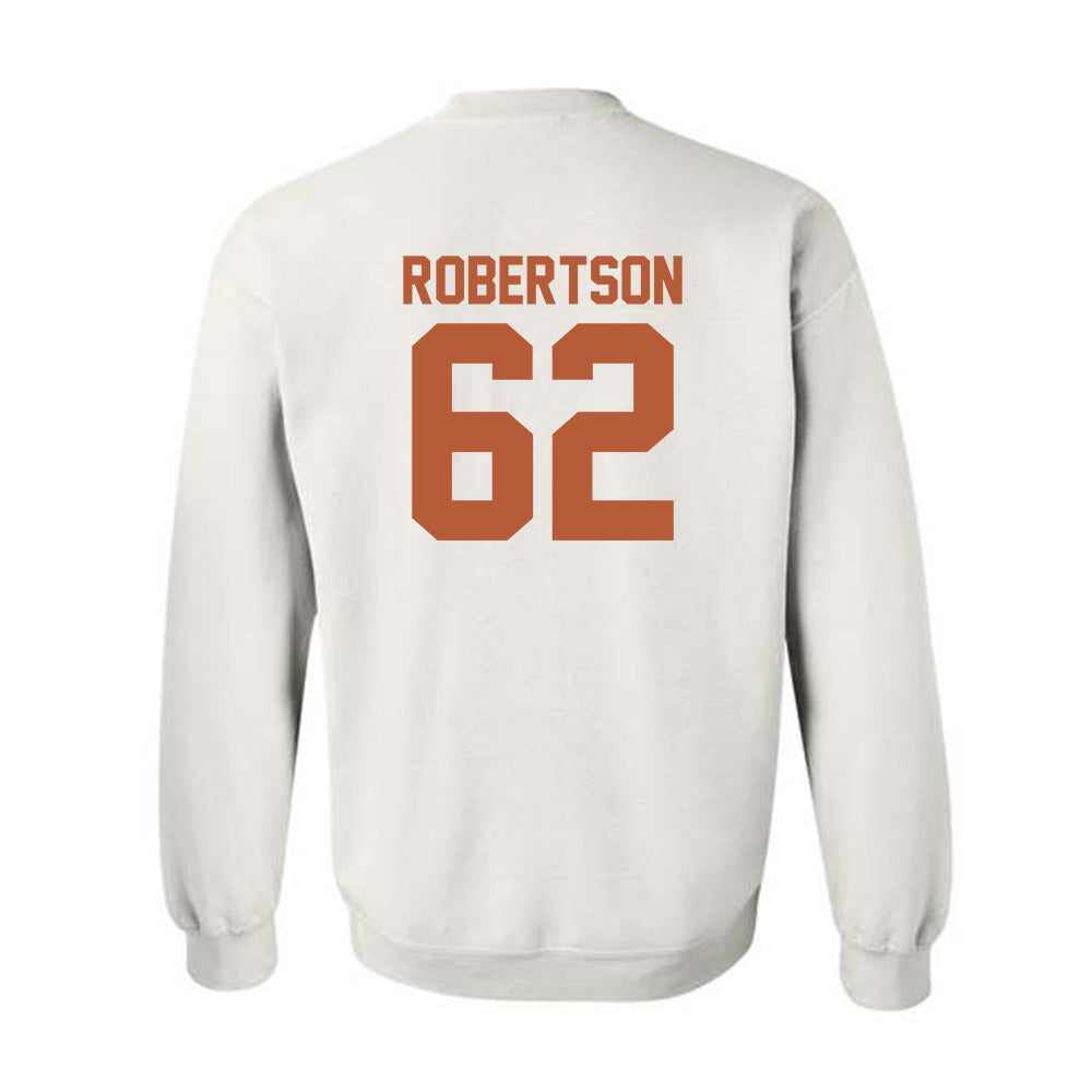 Texas - NCAA Football : Connor Robertson - Classic Shersey Crewneck Sweatshirt-1