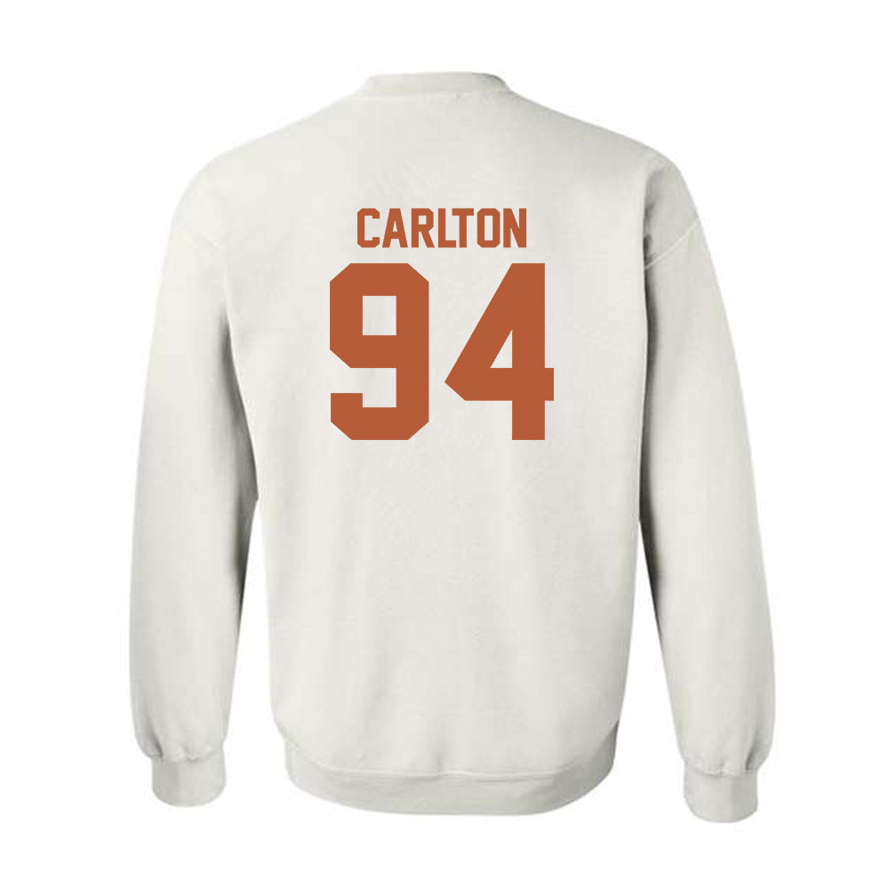 Texas - NCAA Football : JAMARION CARLTON - Classic Shersey Crewneck Sweatshirt-1