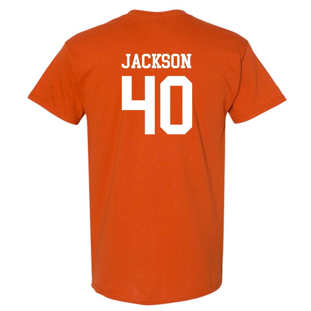 Texas - NCAA Football : Lance Jackson - Classic Shersey T-Shirt-1