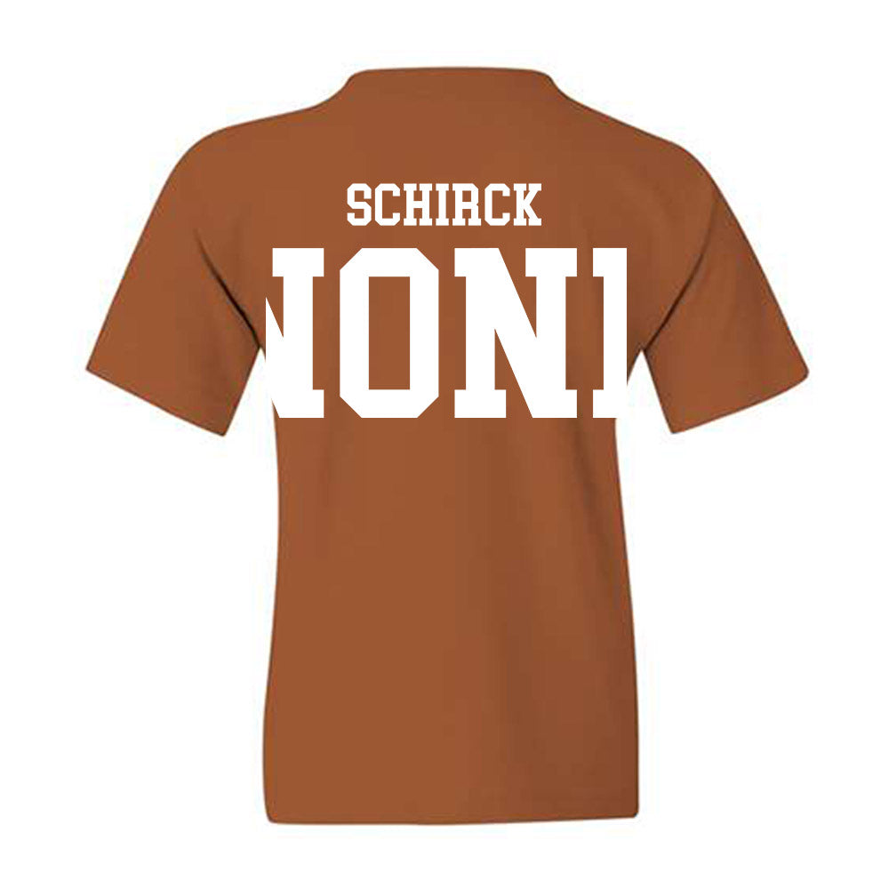 Texas - NCAA Men's Track & Field : Brandon Schirck - Classic Shersey Youth T-Shirt-1