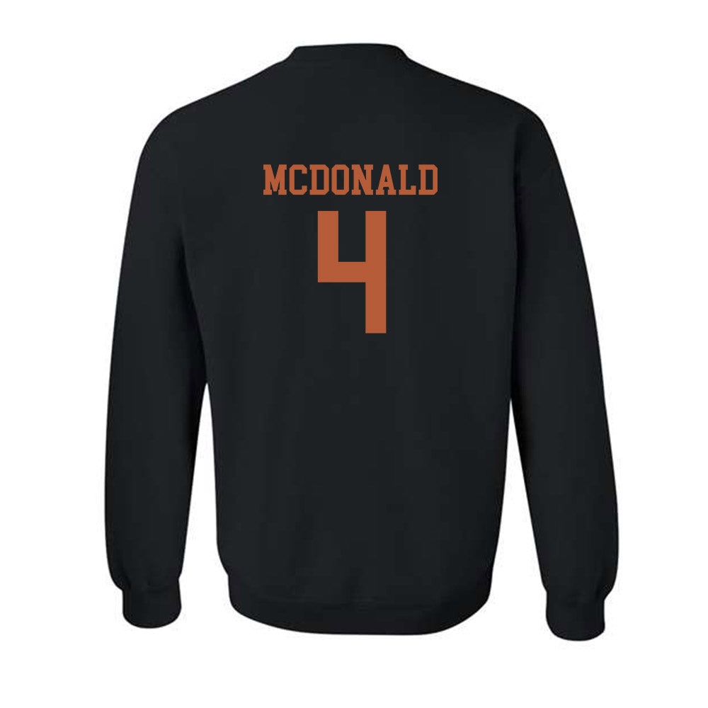 Texas - NCAA Football : Jelani McDonald - Classic Shersey Crewneck Sweatshirt-1