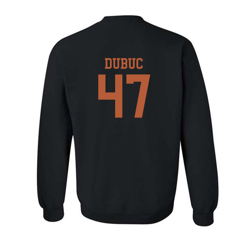 Texas - NCAA Football : Trey Dubuc - Classic Shersey Crewneck Sweatshirt-1