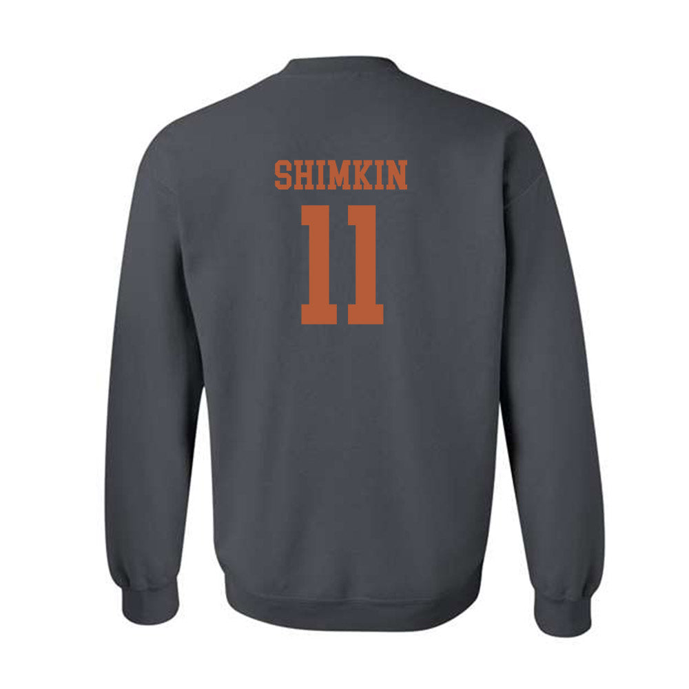 Texas - NCAA Women's Soccer : Chloe Shimkin - Classic Shersey Crewneck Sweatshirt-1