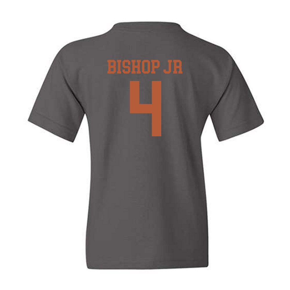 Texas - NCAA Football : Jermaine Bishop Jr - Classic Shersey Youth T-Shirt-1