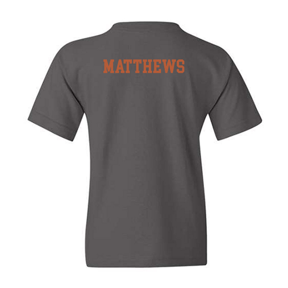 Texas - NCAA Football : Samari Matthews - Classic Shersey Youth T-Shirt-1