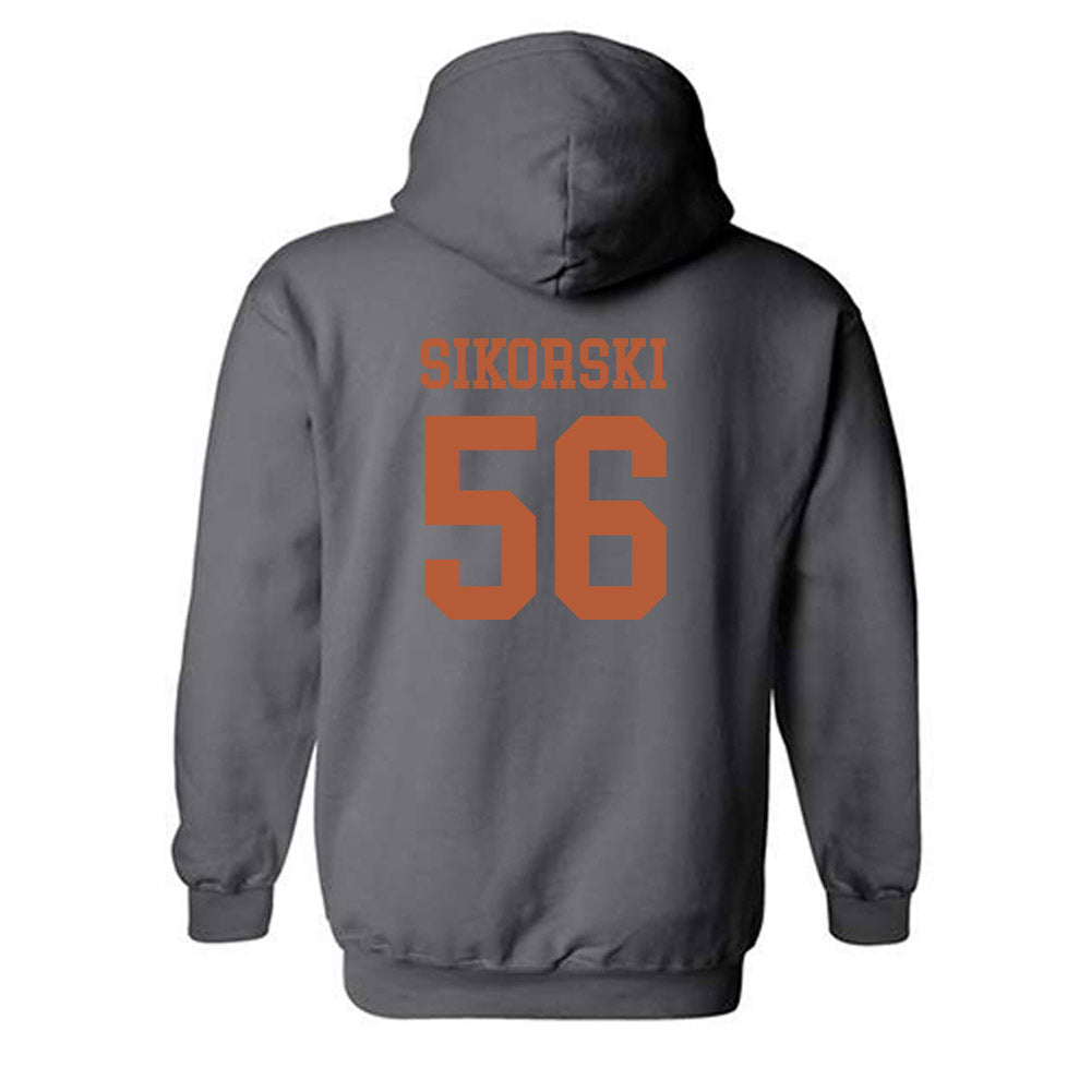 Texas - NCAA Football : Dylan Sikorski - Classic Shersey Hooded Sweatshirt-1