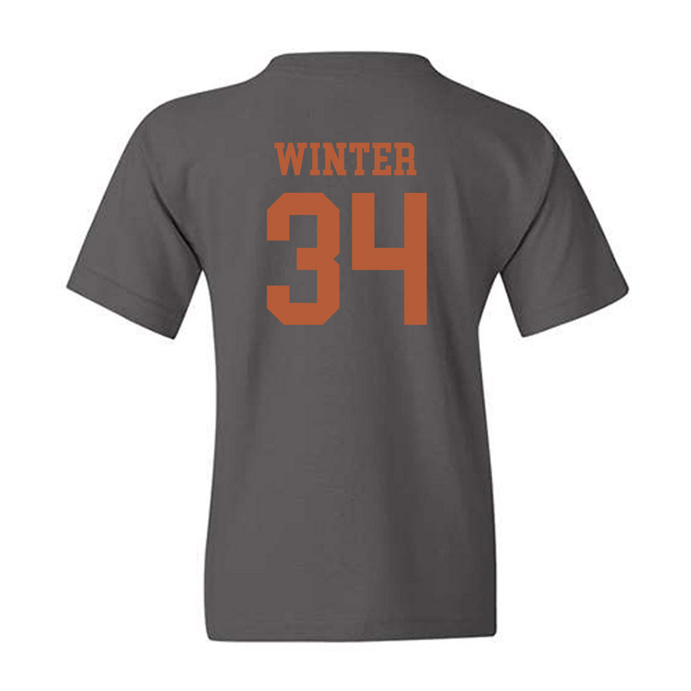 Texas - NCAA Baseball : Michael Winter - Classic Shersey Youth T-Shirt-1