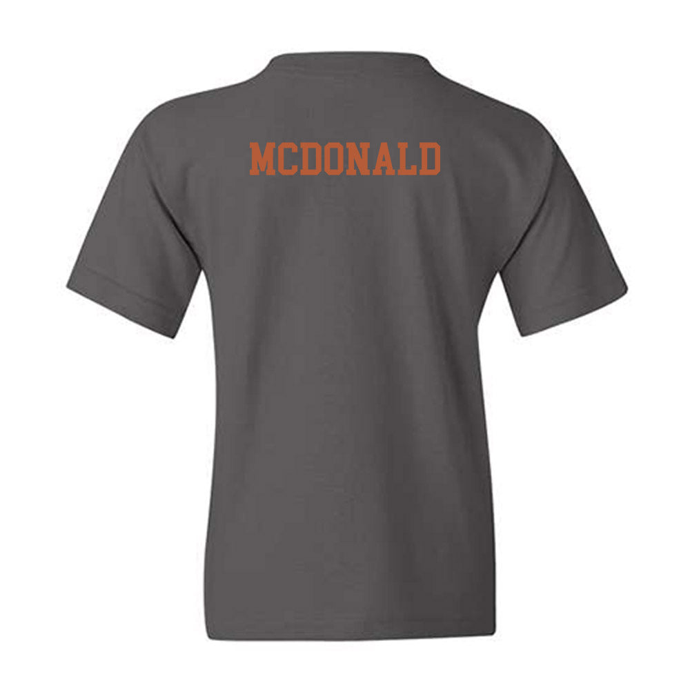 Texas - NCAA Women's Soccer : Ava McDonald - Classic Shersey Youth T-Shirt-1