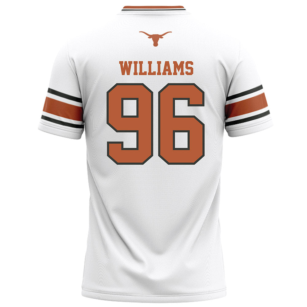 Texas - NCAA Football : Zion Williams - White Football Jersey-1