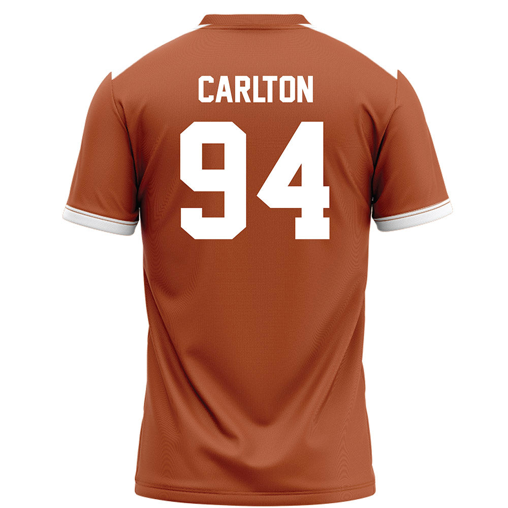 Texas - NCAA Football : JAMARION CARLTON - Orange Football Jersey-1