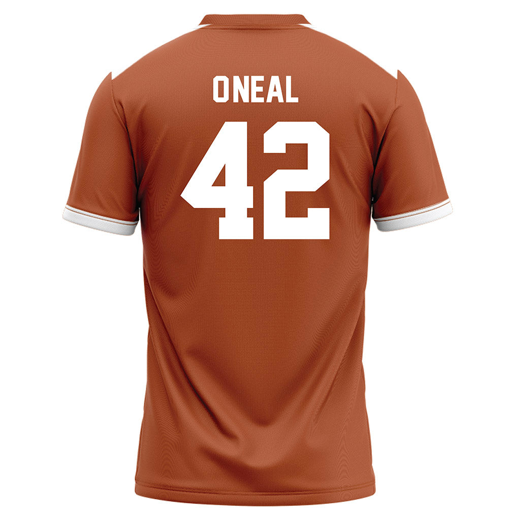 Texas - NCAA Football : Trott O'Neal - Orange Football Jersey-1