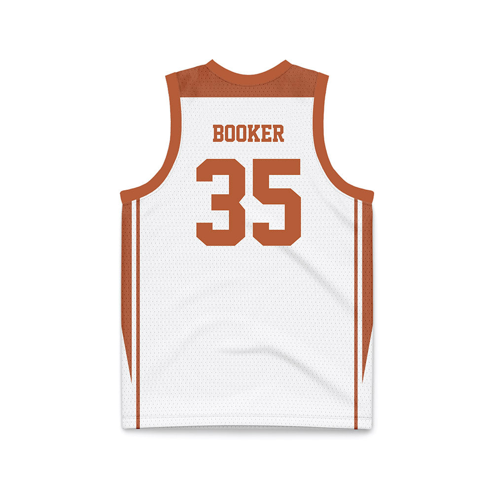Texas - NCAA Women's Basketball : Madison Booker - White Basketball Jersey-1