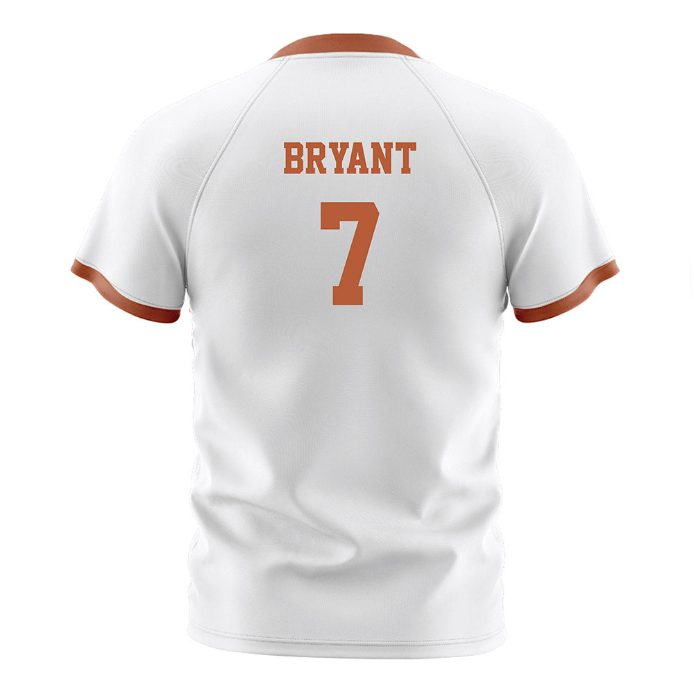 Texas - NCAA Women's Soccer : Audrey Bryant - White Soccer Jersey-1