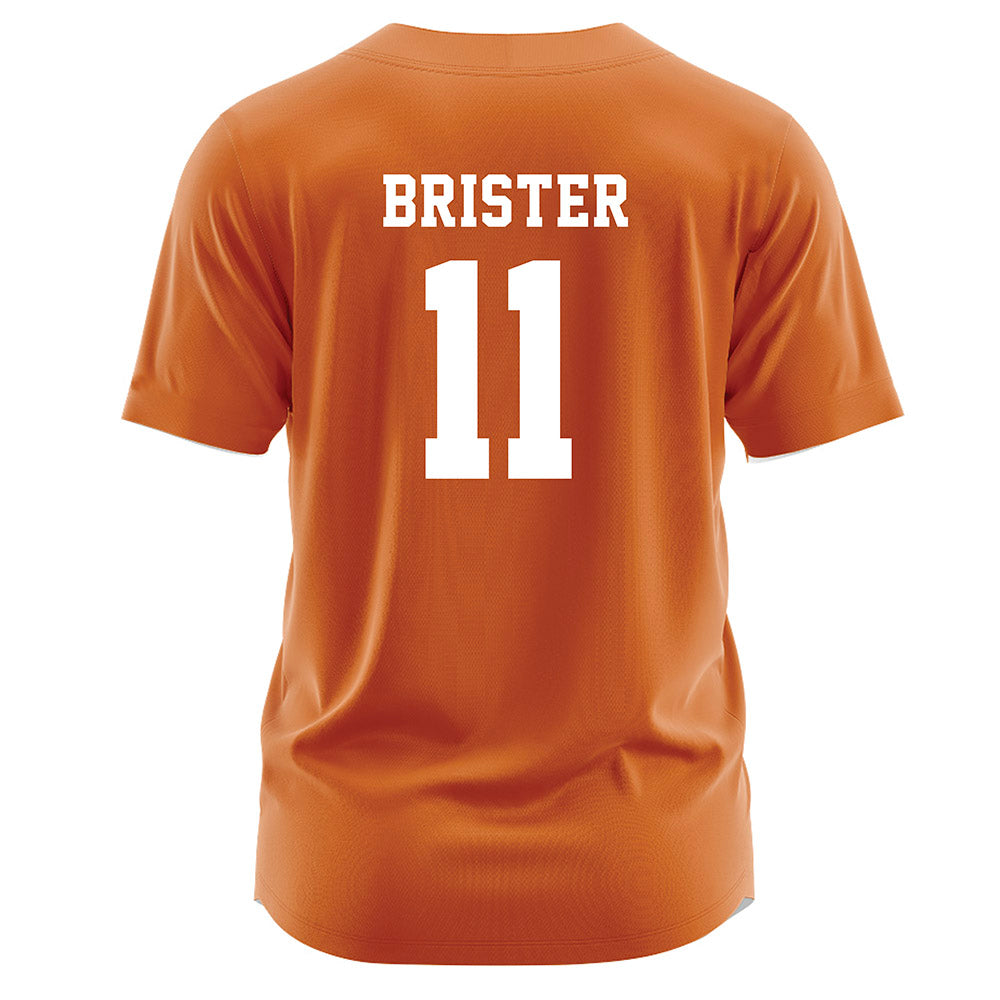 Texas - NCAA Softball : Shylien Brister - Orange Jersey-1