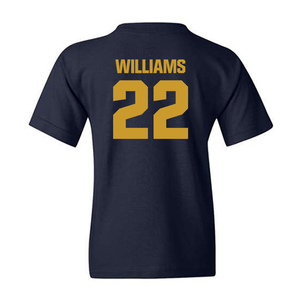 Notre Dame - NCAA Football : Aneyas Williams - Classic Fashion Shersey Youth T-Shirt-1