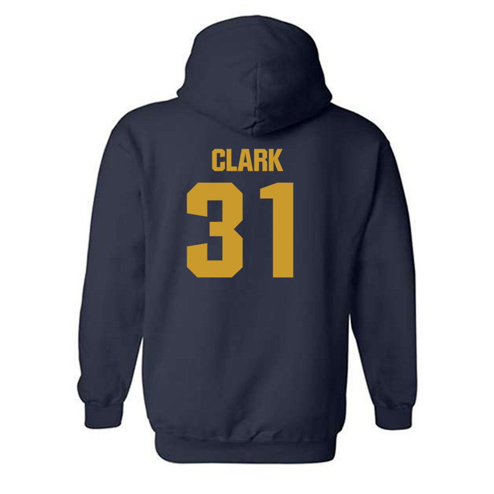 Notre Dame - NCAA Baseball : Evan Clark - Classic Fashion Shersey Hooded Sweatshirt-1