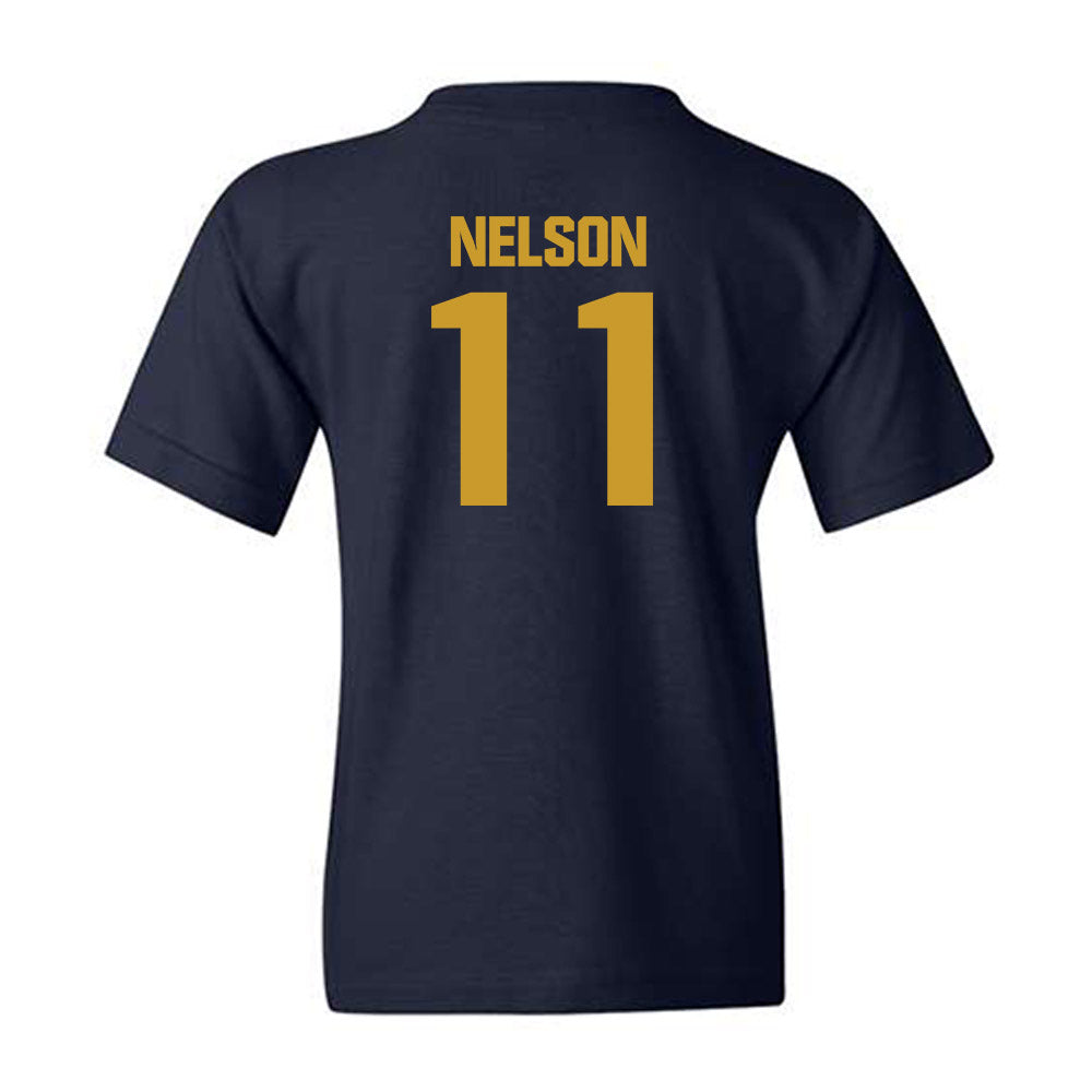 Notre Dame - NCAA Men's Ice Hockey : Danny Nelson - Classic Fashion Shersey Youth T-Shirt-1