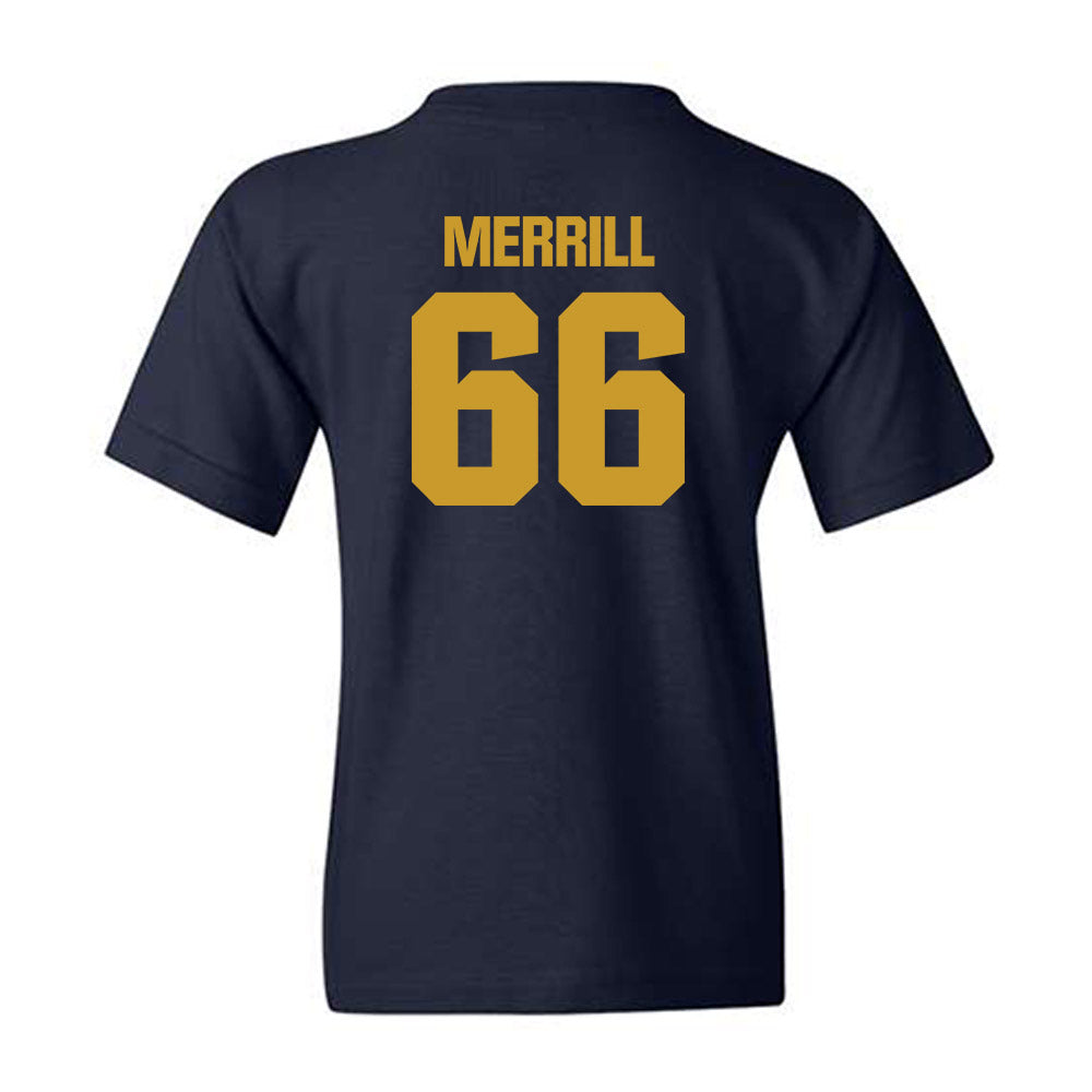 Notre Dame - NCAA Football : Tyler Merrill - Classic Fashion Shersey Youth T-Shirt-1
