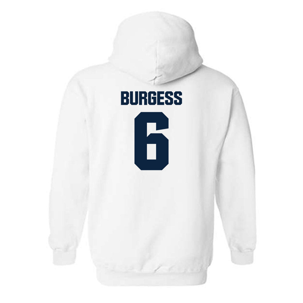 Notre Dame - NCAA Football : Christopher Burgess - Classic Fashion Shersey Hooded Sweatshirt-1