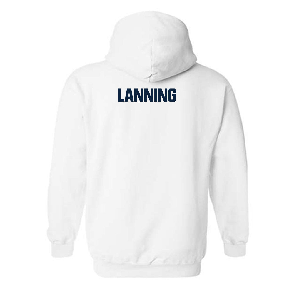 Notre Dame - NCAA Women's Swimming & Diving : Gracyn Lanning - Classic Fashion Shersey Hooded Sweatshirt-1
