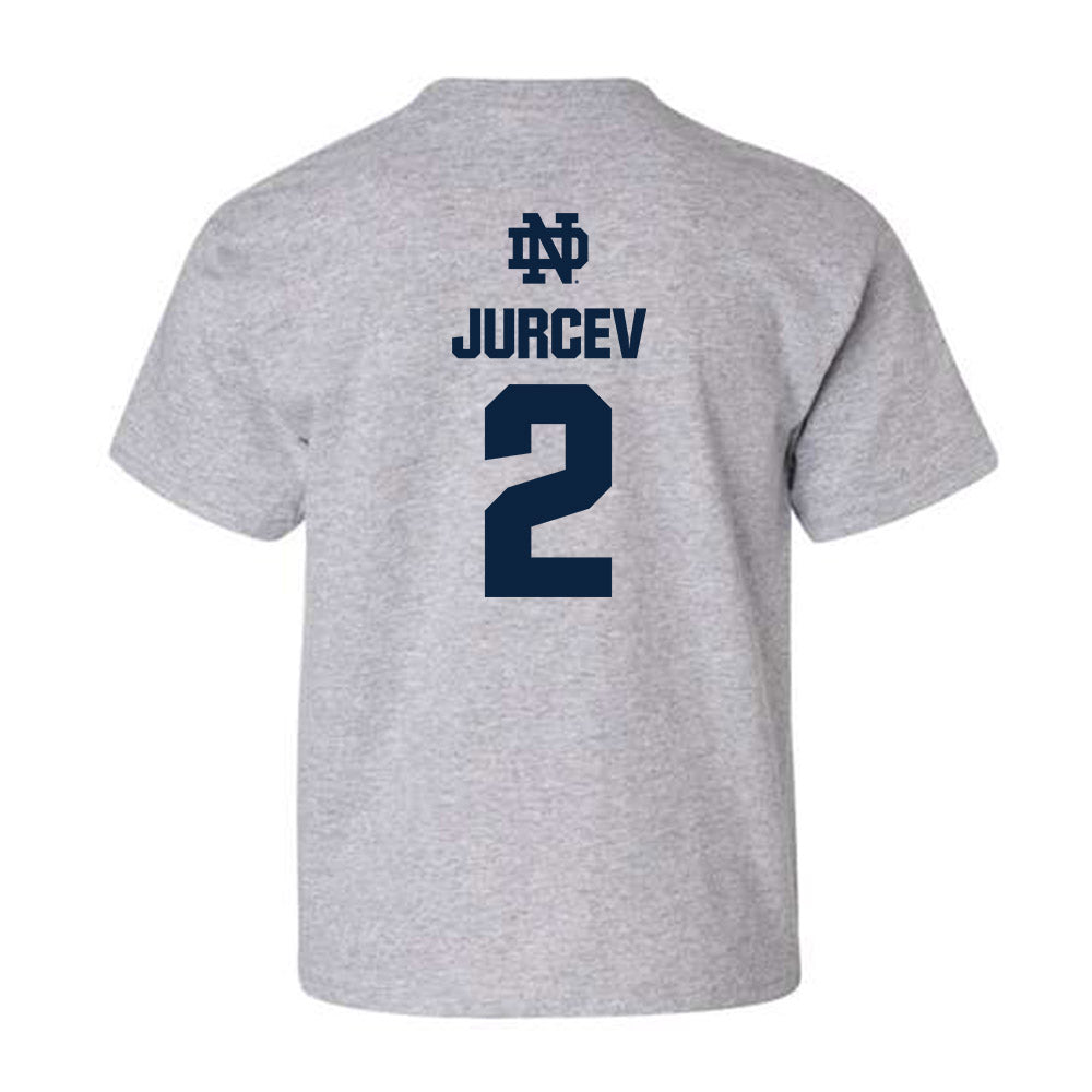 Notre Dame - NCAA Men's Ice Hockey : Jimmy Jurcev - Classic Fashion Shersey Youth T-Shirt