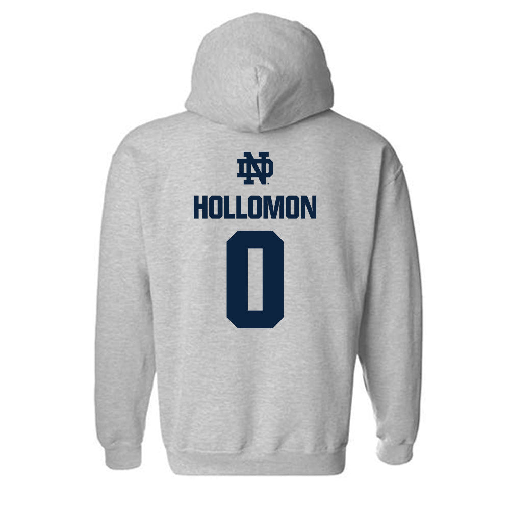 Notre Dame - NCAA Women's Soccer : Jackie Hollomon - Classic Fashion Shersey Hooded Sweatshirt
