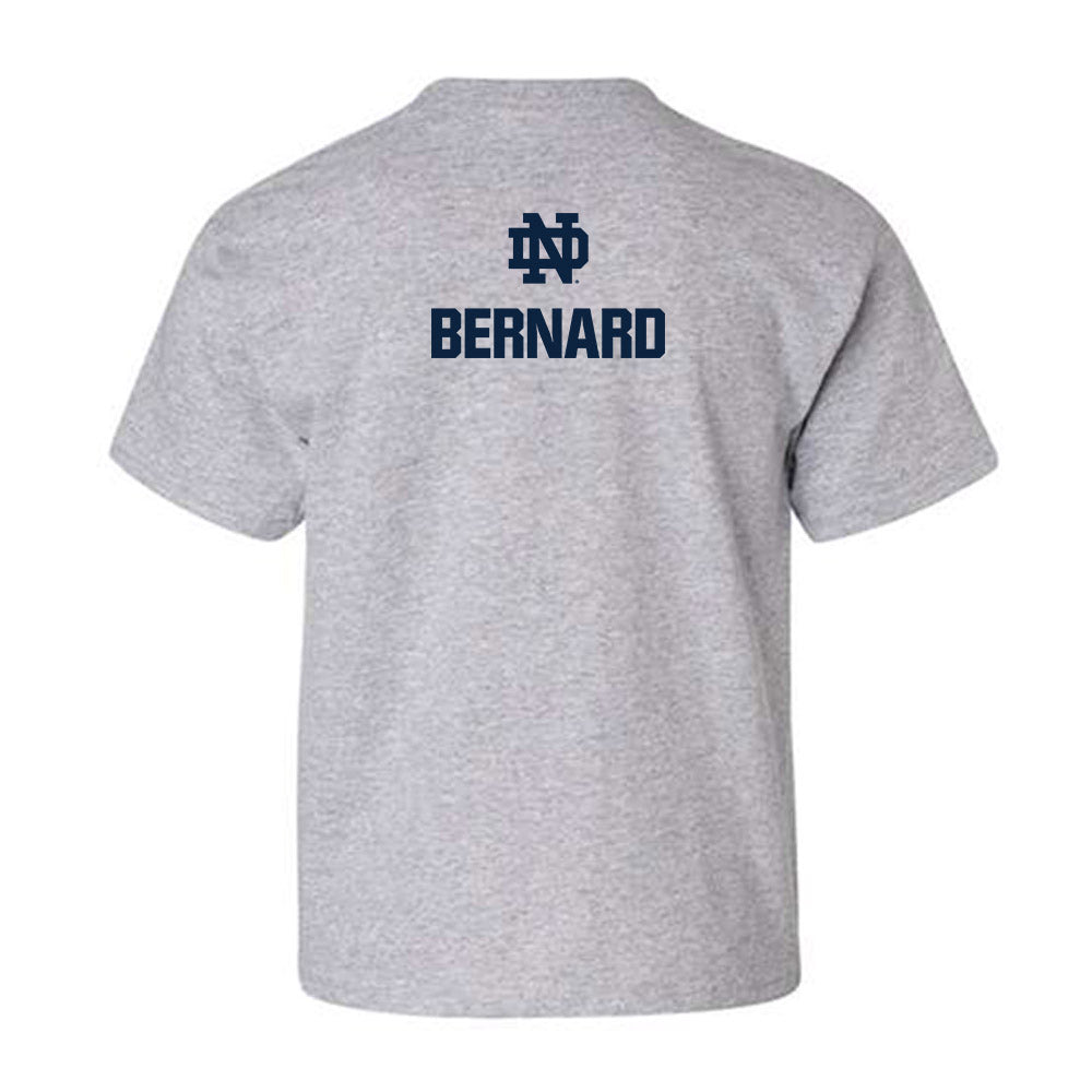 Notre Dame - NCAA Women's Track & Field : Rudecia Bernard - Classic Fashion Shersey Youth T-Shirt-1